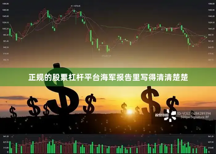正规的股票杠杆平台海军报告里写得清清楚楚