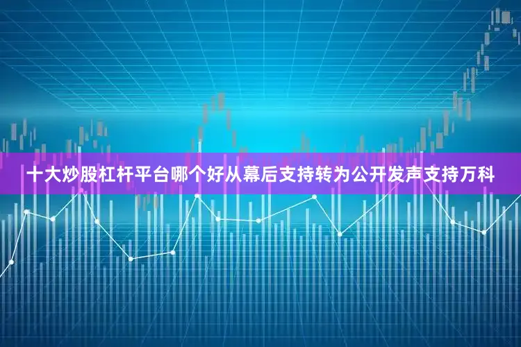 十大炒股杠杆平台哪个好从幕后支持转为公开发声支持万科